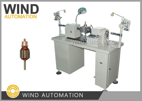 China Semi-Auto spoel wikkeling machine Flyer winder voor haak commutator armature rotor spoel wikkeling leverancier