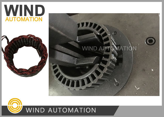 China 36 42 48 Slots Wave Winding Machine Alternator Automotive Statores Handmatig leverancier