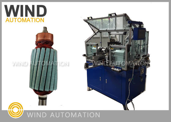 China Automatische armatuur wikkeling machine voor gesloten commutator zonder haak scheef rotor leverancier