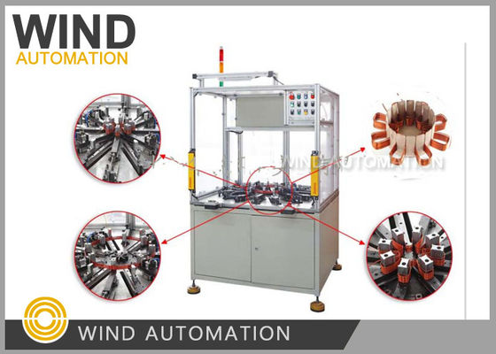 China Autogenerator Stator Wave Winding Coil En Wedge Inserter Machine Voor Alternator leverancier