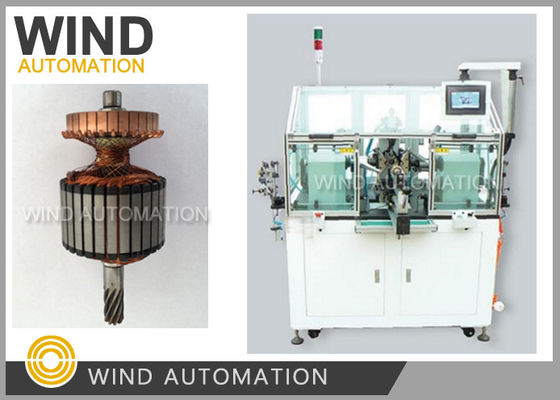 China Solar Steering Motor Armature Winding Machine Flyer Winder Rotor Lap Winder leverancier