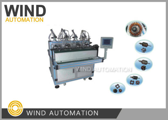 China Wit elektrisch wisselstroommotor wikkelmachine Vier stations kleine rotor winder leverancier