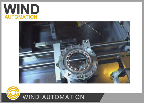China 1000rpm Stator Winding Machine Voor Nieuwe Energie Auto Kleine 14 polen Segmenten Stator leverancier