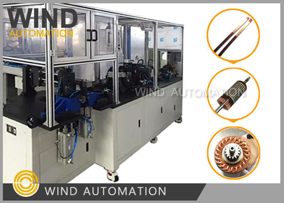 China Automaker Starter Hair Pin Forming Electric Car Conductor Winding Machine 10MT Bare Coated of Coated leverancier