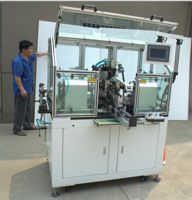 Armature Winder Rotor Winding Machine Two Flier Slotted Commutator PMDC Motor leverancier