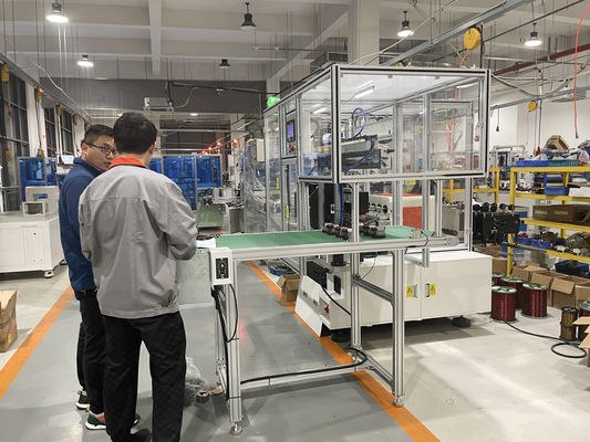 2 polen veld spoel Volledig automatische stator wikkelmachine Statores leverancier
