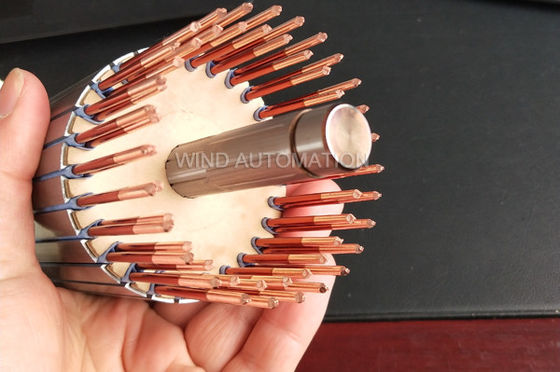 Circulaire draadvormende machine Conformadora De Alambre Circulaire AWG12 AWG7 2 mm tot 4 mm leverancier