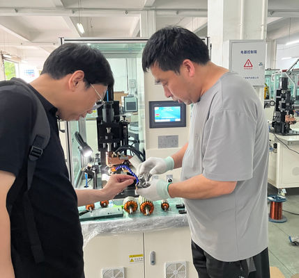 DC-motor armature commutator Lassen Soldering Fusing Machine Hot Staking Machine leverancier