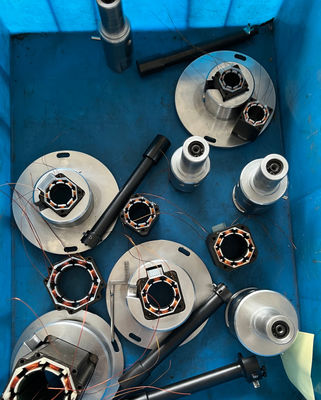 20, 28,35,42, 57 serie Stepping Motor Stator Winding Machine Met Vier Naalden BLDC Winder leverancier