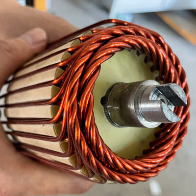 Automobiel Ronde Draad 3,4 mm Haarspeldspoelwikkelmachine Voor Voertuig Auto Starter Anker leverancier