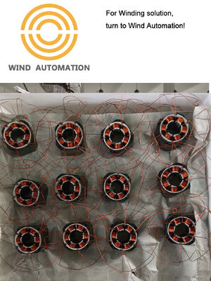 BLDC Motor Stator Needle Winding Machine 60RPM Parallel Wires To 600RPM Thin Wire