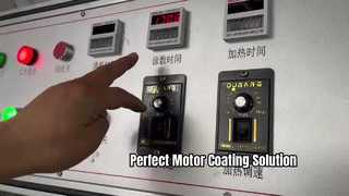 Bekijk elektrostatische poedercoatingmachinemodel Motoren Statorrotorankerdemo